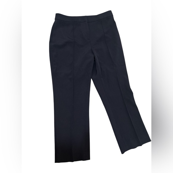 Tory Burch Vanner Everyday Cropped Stretch Pants Straight Leg - Picture 3 of 7
